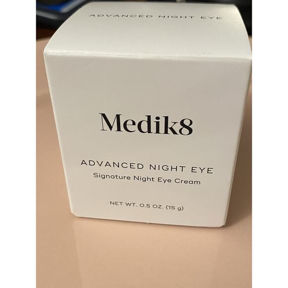 Medik8 Advanced Night Eye Cream Signature - Multi Peptide and Caffeine .5 oz - Picture 1 of 3